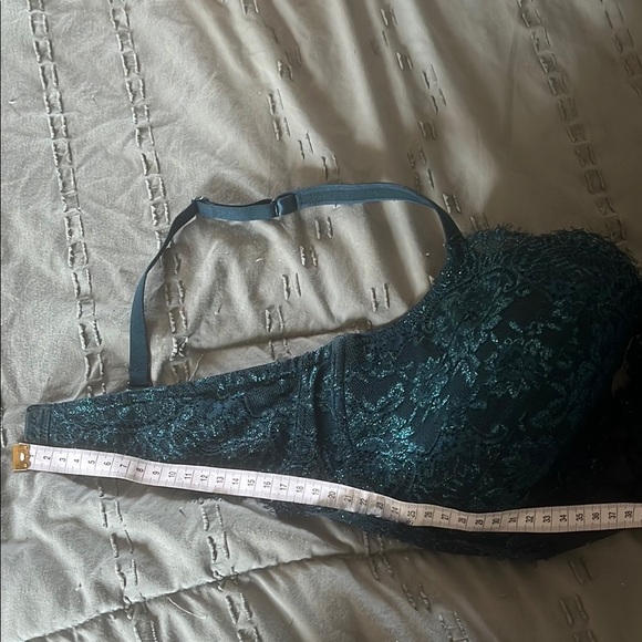 La SENZA Blue Lace Underwire Bra 38 DDD - Picture 9 of 10